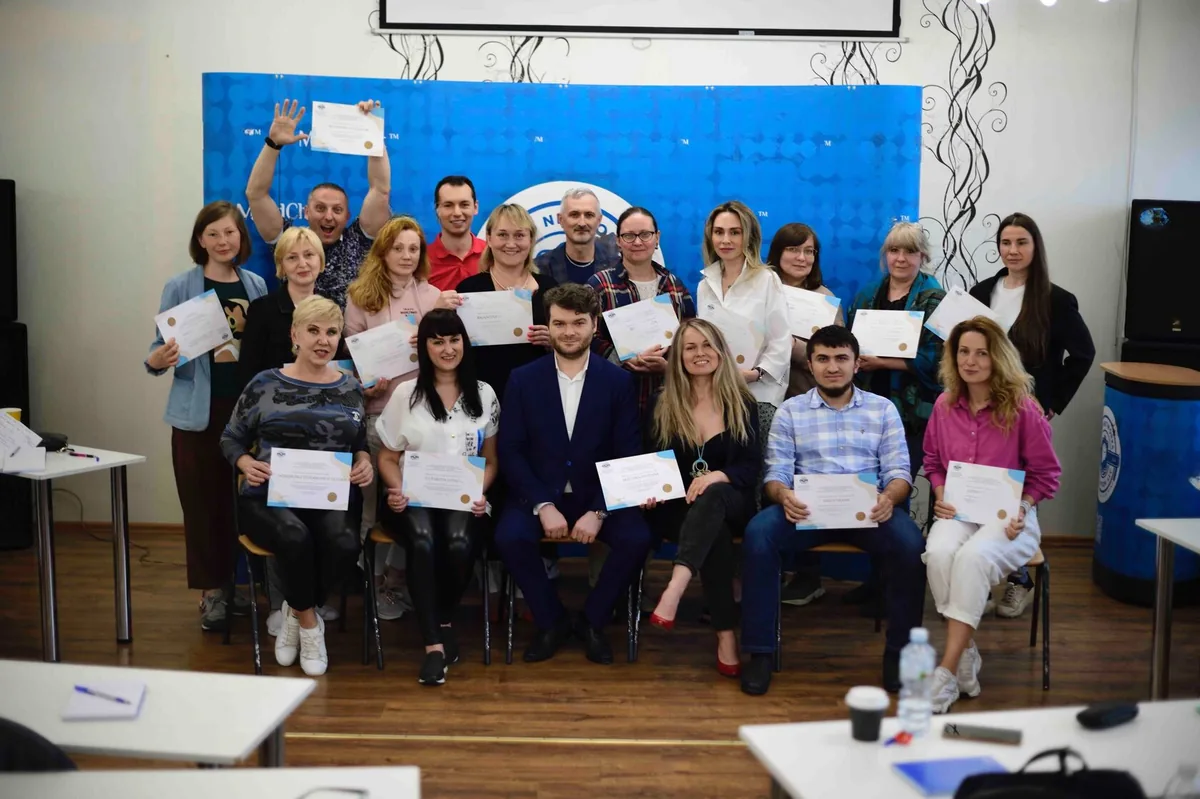 Practicing professionals after completing an in-person course